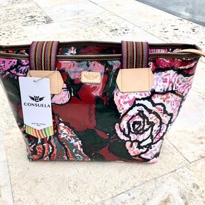 NWT! 🌺 Rosie Katie ZIP  Shopper Tote by Consuela